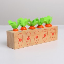 Развивающая набор «Посади разные морковки»