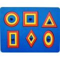 Рамки-вкладыши М.Монтессори Паутинки